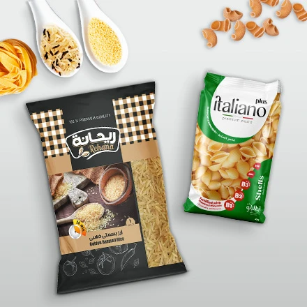 الارز والمكرونة